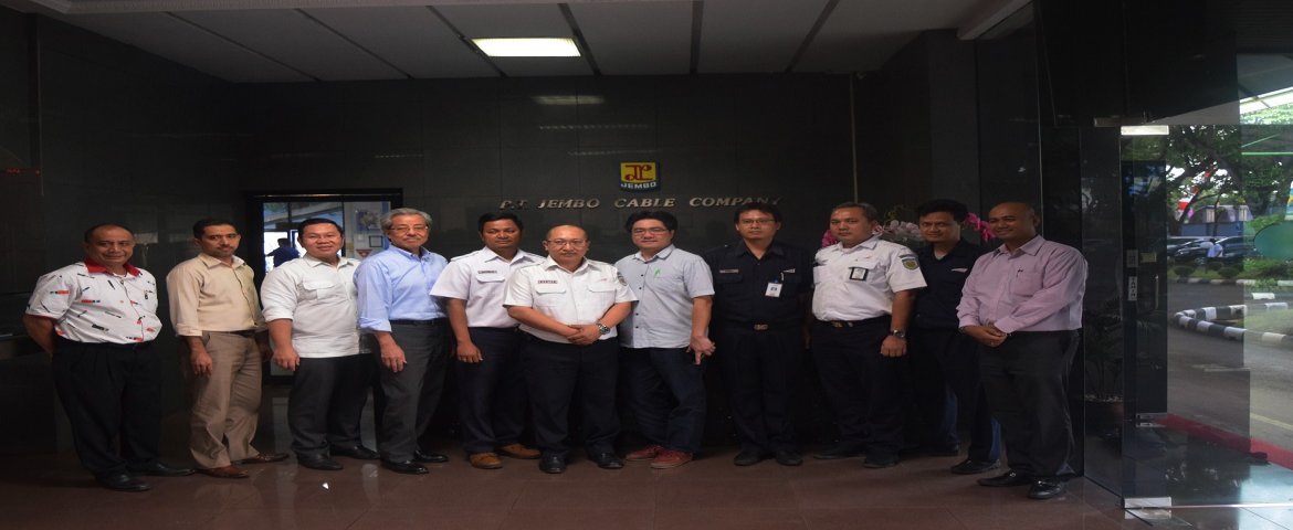 Kunjungan PT. KAI Ke Pabrik PT. Jembo Cable Company. Tbk